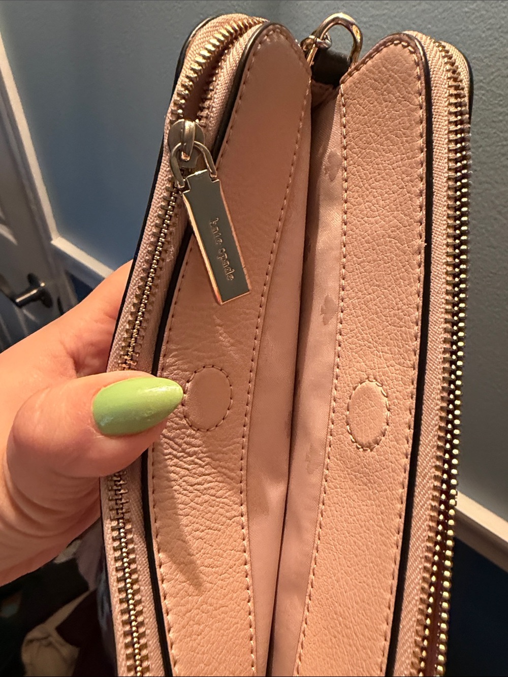 kate spade Pink and Black Minnie Mouse Crossbody Bag - Picture 7 of 9
